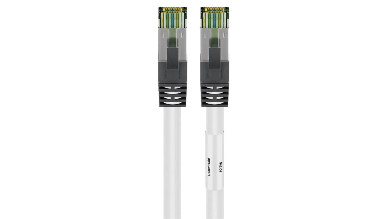 CAT 8.1 Patch Cable, S/FTP (PiMF), Cable Length 1m 55124