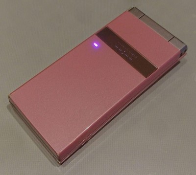 Panasonic docomo P-06C Pink Flip Feature Phone Japanese Keitai