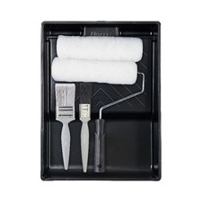 Harris Decorating Kit 6pcs Walls And  Ceilings Paint Brushes Tray Roller Set