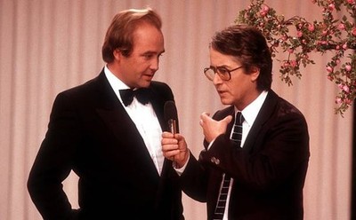 Rene Kollo Frank Elstner ZDF show Wetten dass am in Stadthalle in- 1981 Photo