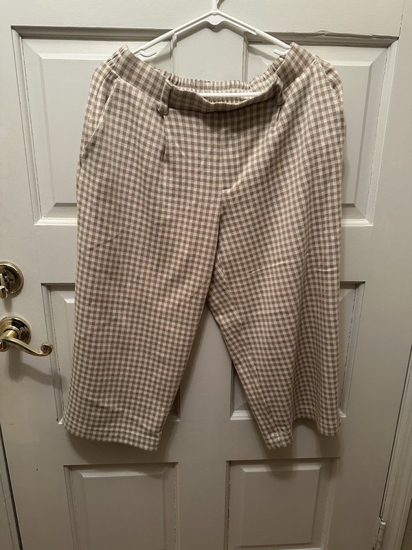 Lands' End  Stretch Knit Capri Preowned Size Small Petite
