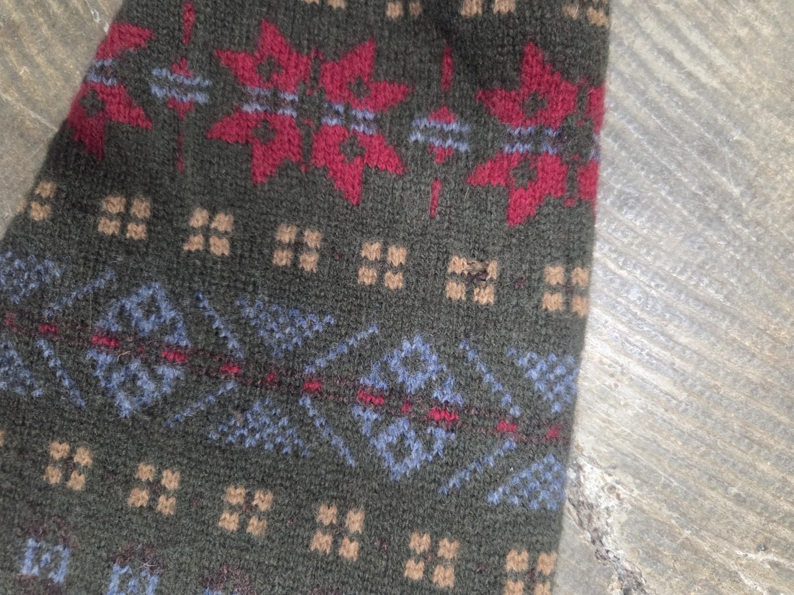 Pendleton 100% Lambs Wool Quarter Zip Pullover Sw… - image 5