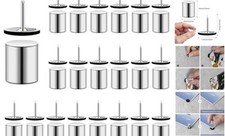 50 Sets Magnetic Pushpins, Magnet Thumbtack, Poster and Photo Black 50 Pack