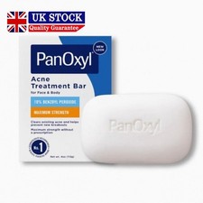 Panoxyl Acne Treatment Bar with 10% Benzoyl Peroxide, Maximum Strength Acne Bar~
