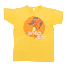 Vintage 1976 The Who Shirt Size: Unreadable