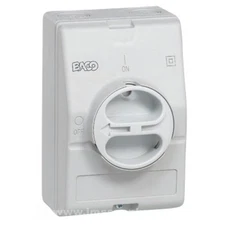 Baco Controls 0174063 25A 4 Pole Disc Sw, Encl, Grey Pad MFGD