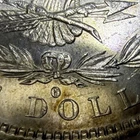 Ms/bu dual toned 1882-o/s vam Morgan Silver Dollar