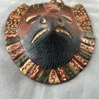 Hand Painted African Style Wooden Mask — photo 8