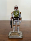 Vintage Star Wars TRI LOGO Boba Fett Unpainted Knee Unpainted Dart *RARE*