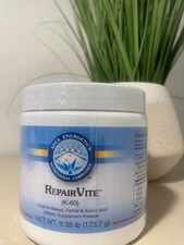 Repairvite K-60 by Apex Energetics - .38 lb.  New and Sealed! Best by 03/26