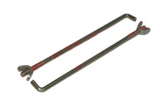 Pair Battery Hold Down J Bolt For Willys Ford MB GPW Cj M38 Truck Jeepster