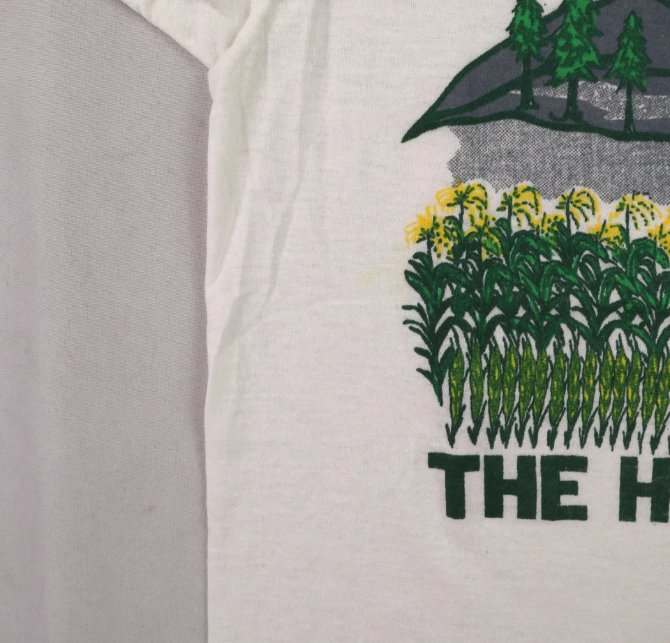 LOT 4 VTG 80s Adult XS S Sublimity Harvest Track Run Marathon Ringer T Shirt Top - Image 4 of 4