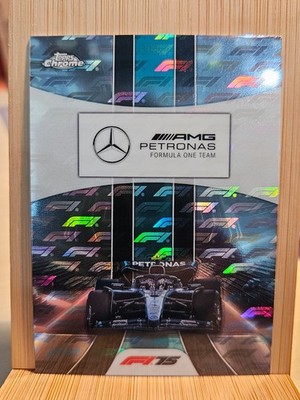 2025 TOPPS Chrome F1, Mercedes AMG Petronas team # 177, LOGOFRACTOR, Antonelli