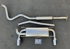 Catback Exhaust For 2013-2020 Subaru Brz Scion Fr-s Ae86 Frs Resonator Muffler