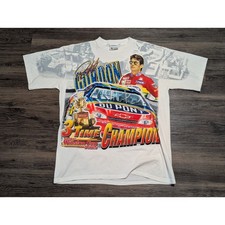 VTG 1998 Jeff Gordon NASCAR 3 Time Champion T-Shirt Chase Authentics AOP XL READ