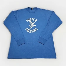 Vintage Screen Stars Best Shirt Adult XL Blue Single Stitch Falcons 1990s