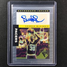 2022-23 Flux GEORGE MCGINNIS Autograph Influx Auto Base #GMC