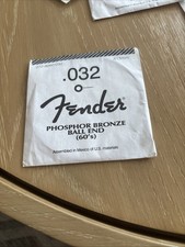 Fender Phosphor Bronze Acoustic Guitar Strings 60  s Ball End