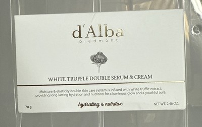 d'Alba Piedmont  White Truffle Double Serum & Cream  70g / 2.46oz EXP 05/2027