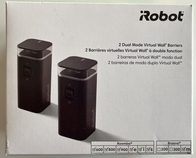 iRobot Dual Mode Virtual Wall Barrier for Vacuum Cleaner (pack of 2) NIB