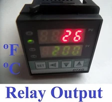 Fahrenheit Celsius Digital PID Temperature Controller Thermostat Relay output