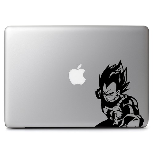 Dragon Z Vegeta Punching Anime for Macbook Air Pro 11 13 15 17" Decal Sticker - Picture 2 of 2