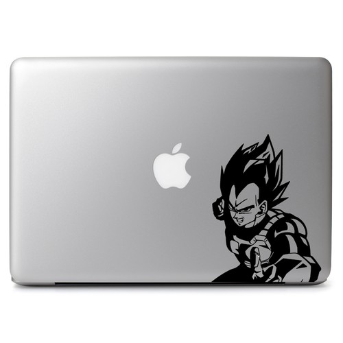 Autocollant autocollant vinyle vinyle voiture Dragon Z Vegeta Punch pour Macbook Air/Pro - Photo 1 sur 5