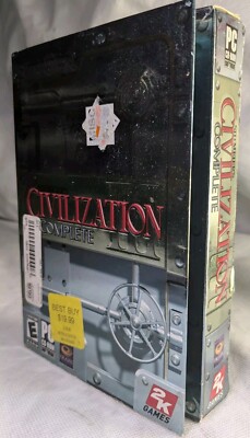 Sid Meiers Civilization III Complete (PC 2004) Missing A Disc 