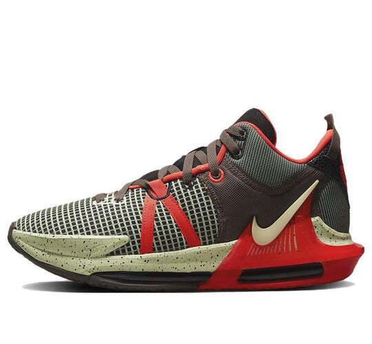Men Nike Lebron Witness 7 VII Basketball Shoes Black Green