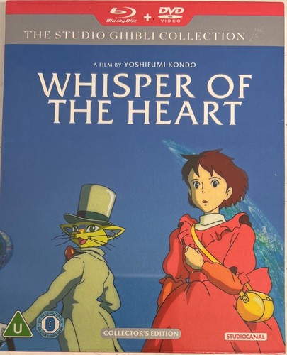 WHISPER OF THE HEART Studio Ghibli No 11)COLLECTORS EDITION NEW -BLU RAY/DVD - Picture 1 of 2