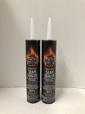 Black  Seam Sealer 2 tubes  Auto Body Grade Professional