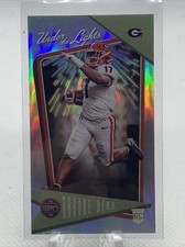 2022 Panini Legacy Football Nakobe Dean Mini Under the Lights Silver Prizm 