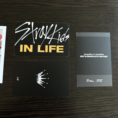 Stray Kids Official Photocard 3RACHA, Han Polaroid Chocolate