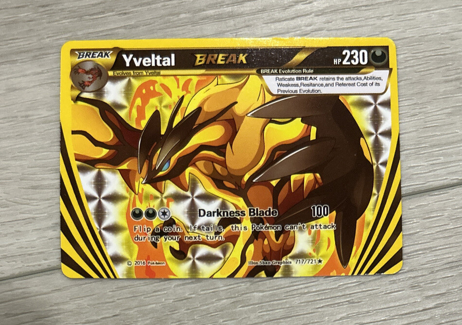 what is the rarest pokemon break card Legendary Break Pokemon Cards