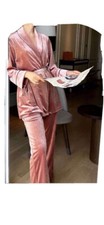women sleepwear pajamas set velvet 