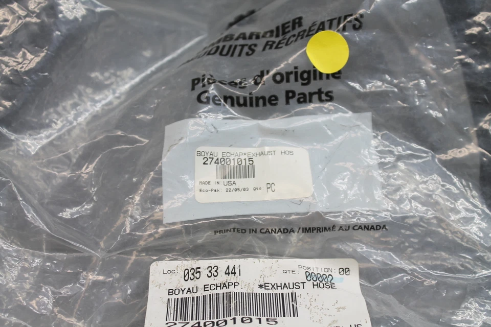 Tubo de tubo de escape Sea-Doo GTX 4TEC 2003 274001015 #5 Foto 2 de 4