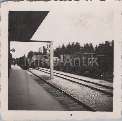 Foto, PF.TR.Kol 2/321 Bahnhof Fürstenfeldbruck im August 1940, XT 55030