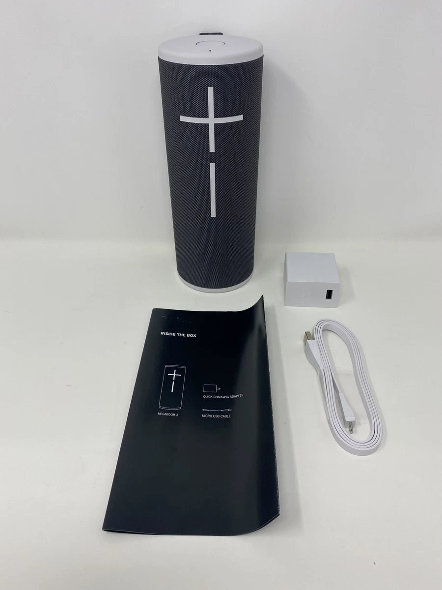 Ultimate Ears MegaBoom 3 Wireless Speaker Moon USED VERY GOOD