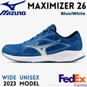 Mizuno Running Shoes Maximizer 26 Blue/White  K1GA2400 04 WIDE 2023 NEW!