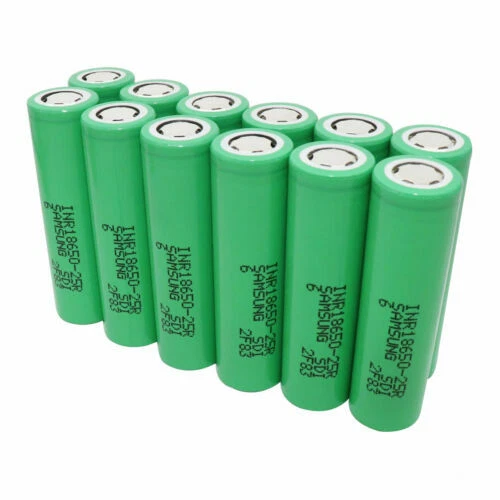 High Drain Devices Li-Ion 3.7V Rechargeable Batteries