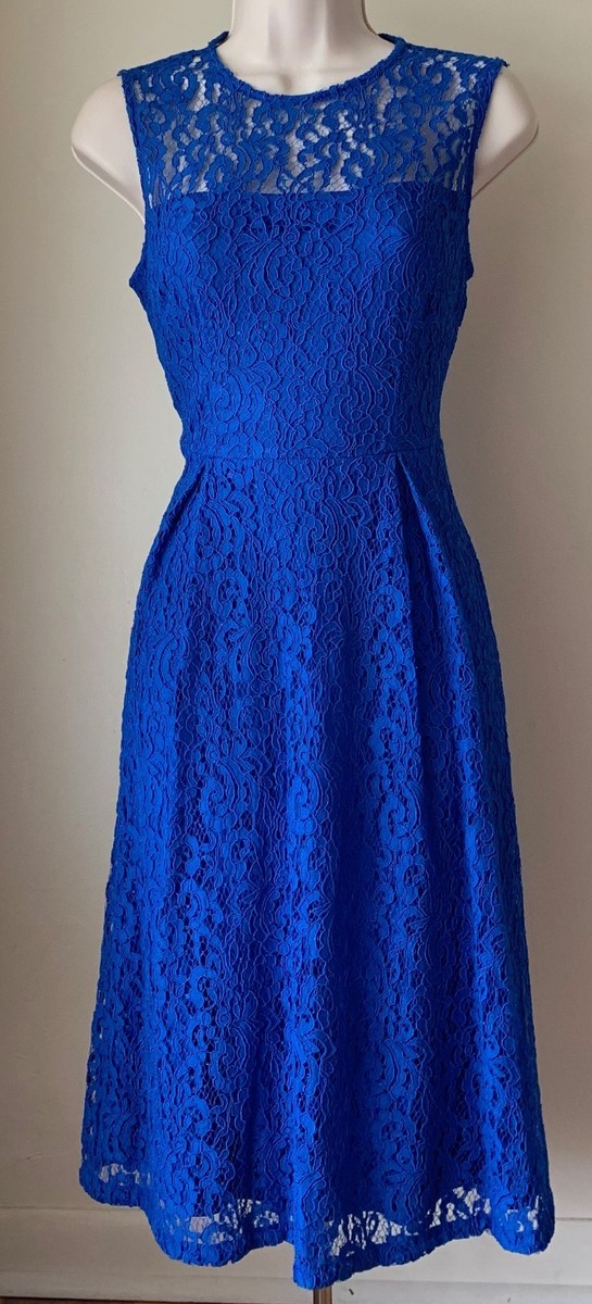 Calvin Klein Lace Fit & Flare Dress CD8L15QG NWT Size 2, 4 Calvin Klein Lace Fit & Flare Dress CD8L15QG NWT Size 2, 4