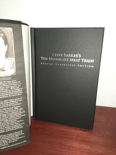 The Midnight Meat Train Clive Barker Signed Limited Dark Regions - Picture 5 of 7