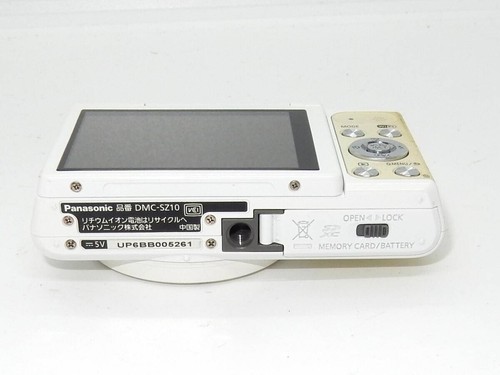 Panasonic Lumix DMC-SZ10 Digital IR Camera Compact 12xZoom White Body Used - Picture 8 of 15