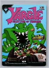 Yargle Glutton of Urborg 1542 Magic Gathering Secret Lair MTG Just Add Milk