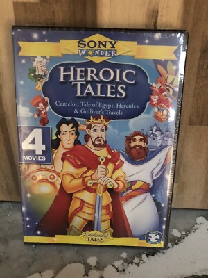Heroic Tales DVD 4 Movies Sony Wonder Camelot Egypt Hercules