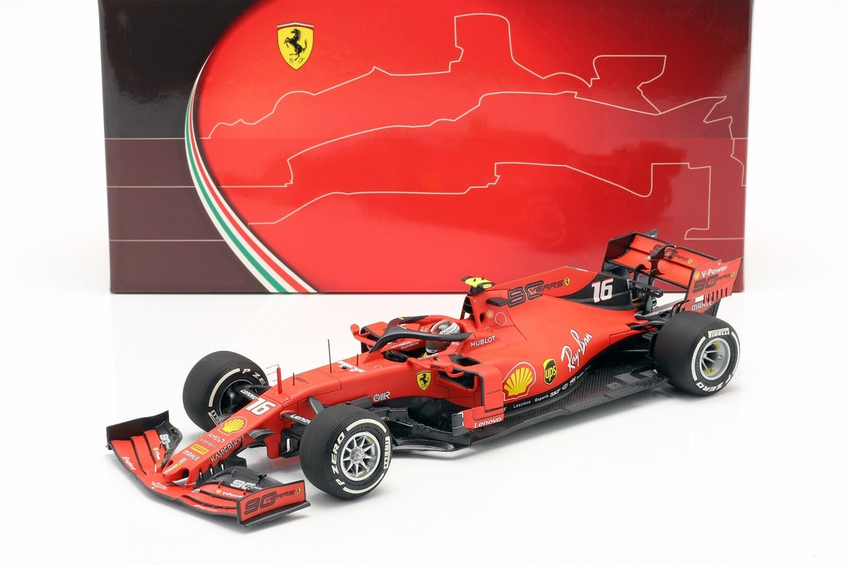 Ferrari F1 Charles Leclerc 2019 - BBR Models 1/18 - Dédicacée - Neuve