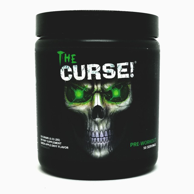 THE CURSE by Cobra Labs PreWorkout Creatine Improve Workout 50 Serv