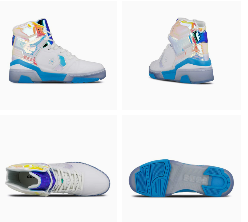 Converse ERX Impress High Top Iridescent White Bold Men's Converse ERX Impress High Top Iridescent White Bold Men's