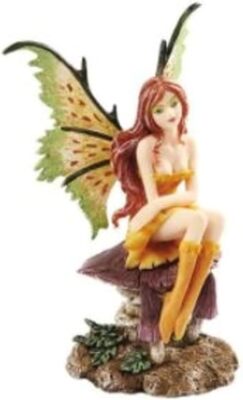Pacific Giftware New 2013 Amy Brown Fantasy Little Mae Faery Mushroom Fairy