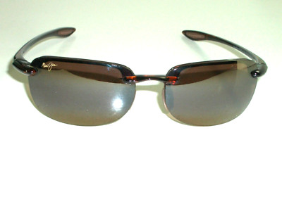 MAUI JIM MJ-408-10 56[]15-130 SANDY BEACH ROSE TONE SLEEK POLARIZED SUNGLASSES